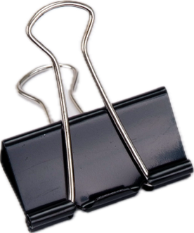 Fold Back Clips 41mm Box of 12